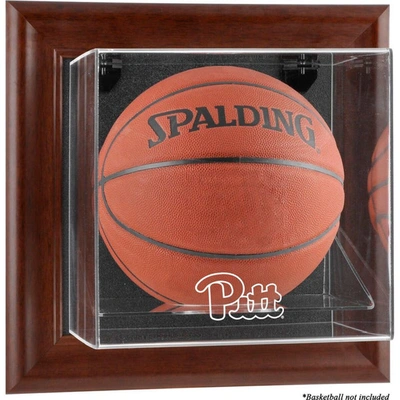 Fanatics Authentic Pittsburgh Panthers Brown Framed Wall-mountable Basketball Display Case