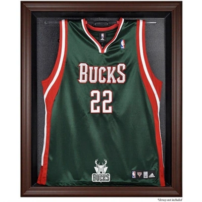 Fanatics Authentic Milwaukee Bucks (2006-2014) Brown Framed Jersey Display Case