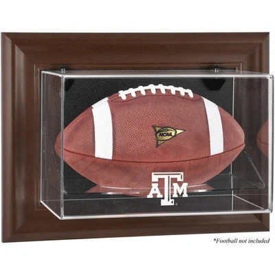 Fanatics Authentic Texas A&m Aggies Brown Framed Wall-mountable Football Display Case
