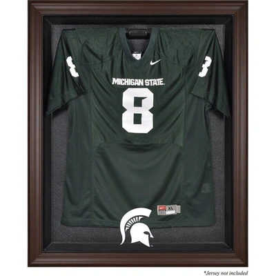 Fanatics Authentic Michigan State Spartans Brown Framed Logo Jersey Display Case