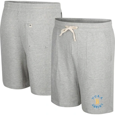 Colosseum Heather Gray Ucla Bruins Love To Hear This Terry Shorts
