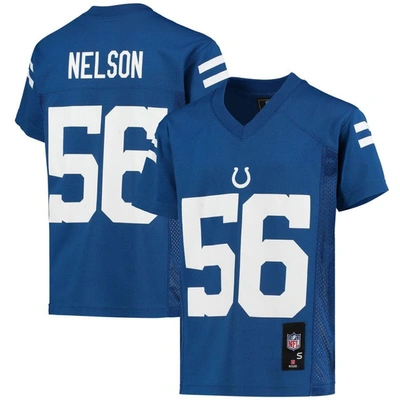 Outerstuff Kids' Youth Quenton Nelson Royal Indianapolis Colts Replica Player Jersey
