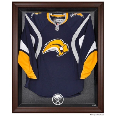 Fanatics Authentic Buffalo Sabres Brown Framed Logo Jersey Display Case