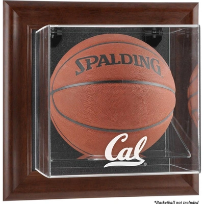 Fanatics Authentic Cal Bears Brown Framed Wall-mountable Basketball Display Case