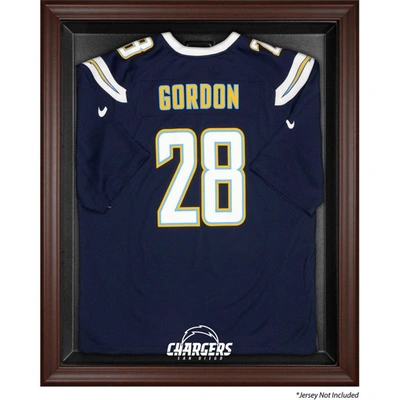Fanatics Authentic San Diego Chargers Brown Framed Logo Jersey Display Case