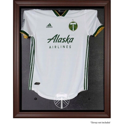 Fanatics Authentic Portland Timbers Framed Brown Team Logo Jersey Display Case