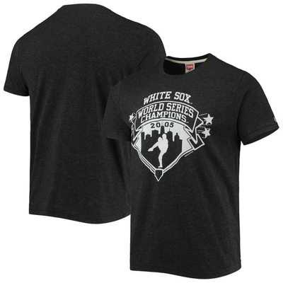 Homage Black Chicago White Sox 2005 World Series Champions Tri-blend T-shirt