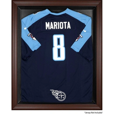 Fanatics Authentic Tennessee Titans Brown Framed Logo Jersey Display Case