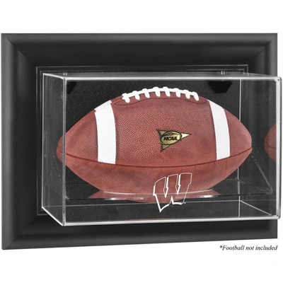 Fanatics Authentic Wisconsin Badgers Black Framed Wall-mountable Football Display Case