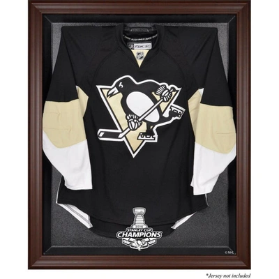 Fanatics Authentic Pittsburgh Penguins 2016 Stanley Cup Champions Brown Framed Jersey Display Case