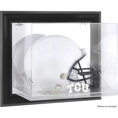 Fanatics Authentic Tcu Horned Frogs Black Framed Wall-mountable Helmet Display Case