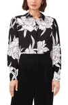 Halogen Solid Button-up Shirt In Blooming Black