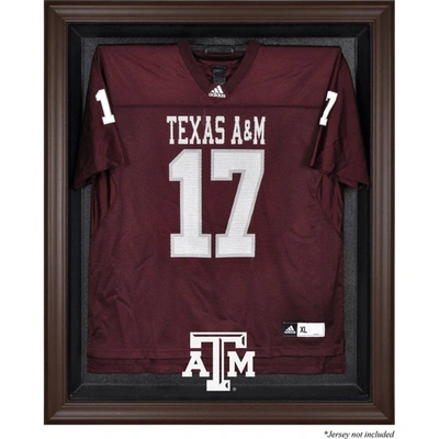 Fanatics Authentic Texas A&m Aggies Brown Framed Logo Jersey Display Case