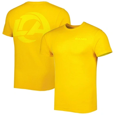 47 ' Gold Los Angeles Rams Fast Track Tonal Highlight T-shirt