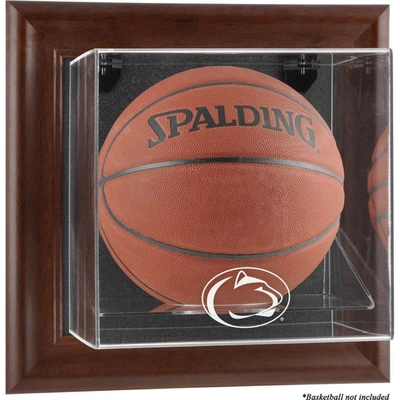 Fanatics Authentic Penn State Nittany Lions Brown Framed Wall-mountable Basketball Display Case