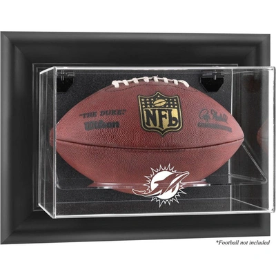 Fanatics Authentic Miami Dolphins (2013-present) Black Framed Wall-mountable Football Case