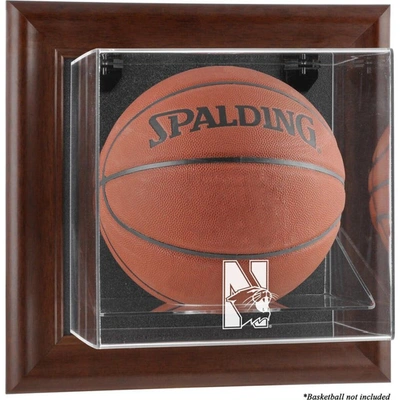 Fanatics Authentic Northwestern Wildcats Brown Framed Wall-mountable Basketball Display Case