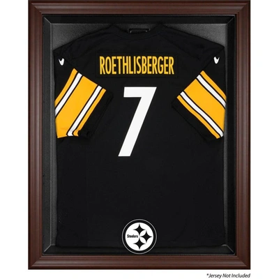 Fanatics Authentic Pittsburgh Steelers Brown Framed Logo Jersey Display Case