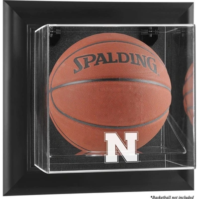 Fanatics Authentic Nebraska Huskers Black Framed Wall-mountable Basketball Display Case