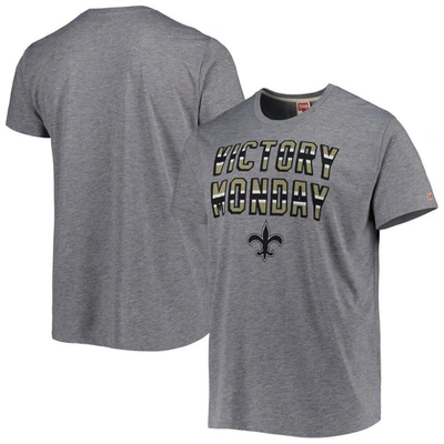Homage Gray New Orleans Saints Victory Monday Tri-blend T-shirt