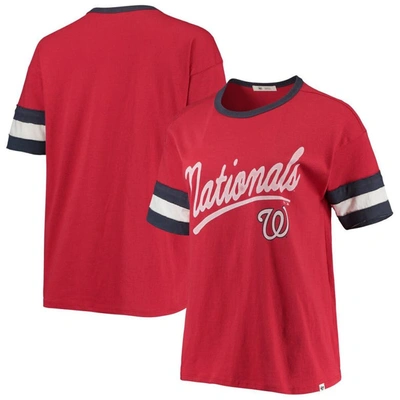 47 ' Red Washington Nationals Dani T-shirt