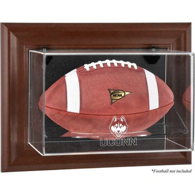 Fanatics Authentic Uconn Huskies Brown Framed Wall Mounted Football Display Case