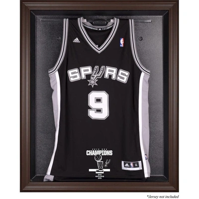 Fanatics Authentic San Antonio Spurs 2014 Nba Champions Brown Framed Logo Jersey Case