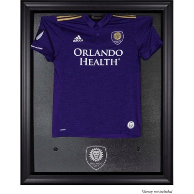 Fanatics Authentic Orlando City Sc Black Framed Team Logo Jersey Display Case