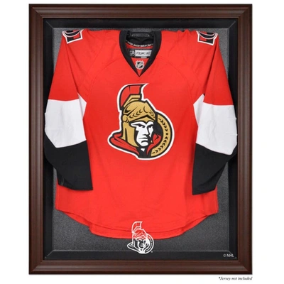 Fanatics Authentic Ottawa Senators Brown Framed Logo Jersey Display Case