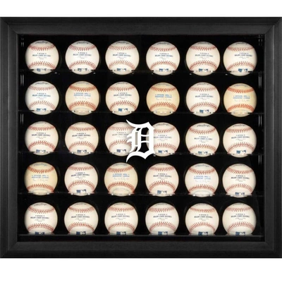 Fanatics Authentic Detroit Tigers Logo Black Framed 30-ball Display Case