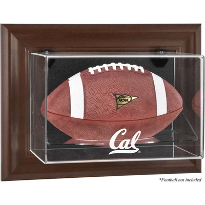 Fanatics Authentic Cal Bears Brown Framed Wall-mountable Football Display Case