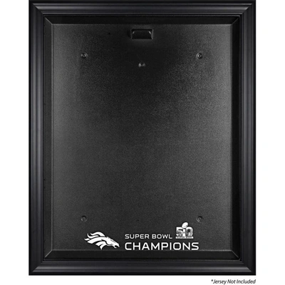 Fanatics Authentic Denver Broncos Black Framed Jersey Super Bowl 50 Champions Logo Display Case