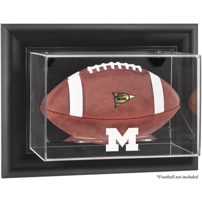 Fanatics Authentic Michigan Wolverines Black Framed Wall-mountable Football Display Case