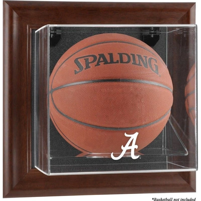 Fanatics Authentic Alabama Crimson Tide Brown Framed Wall-mountable Basketball Display Case