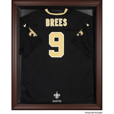 Fanatics Authentic New Orleans Saints Brown Framed Logo Jersey Display Case