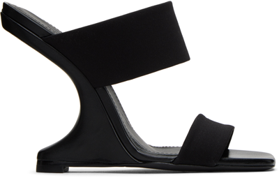 Rick Owens Cantilever 11 Sandals In 09 Black