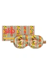 Slip Lovely Lashes Pure Silk Contour Sleep Mask In Portofino