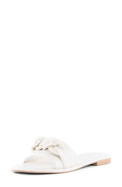 Seychelles Tulum Slide Sandal In Off White