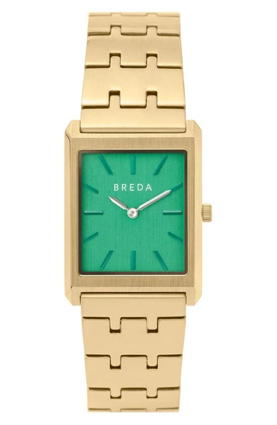 Breda Virgil Watch, 26mm In Green/gold