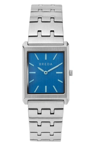 Breda Virgil Bracelet Watch, 26mm In Blue/silver