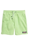Vineyard Vines Kids' Island Chappy Swim Trunks In A446 Harbo