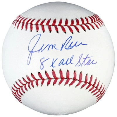 Fanatics Authentic Jim Rice Boston Red Sox Autographed Baseball With 8x All Star Inscription In White