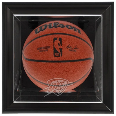 Fanatics Authentic Oklahoma City Thunder Black Framed Wall-mountable Team Logo Basketball Display Case