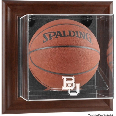Fanatics Authentic Baylor Bears Brown Framed Logo Wall-mountable Basketball Display Case