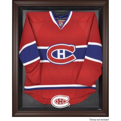 Fanatics Authentic Montreal Canadiens Brown Framed Logo Jersey Display Case