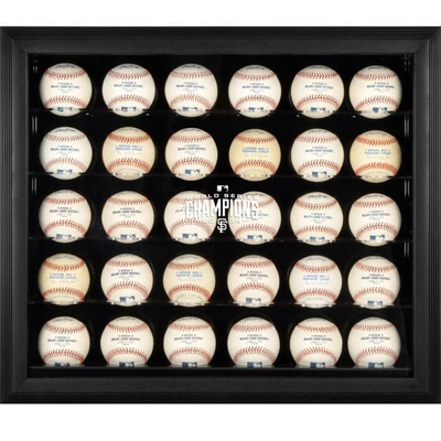 Fanatics Authentic San Francisco Giants 2014 World Series Champions Black Framed 30-ball Display Case