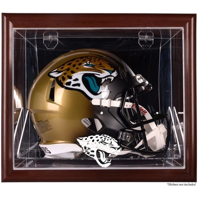 Fanatics Authentic Jacksonville Jaguars (2013-present) Brown Framed Wall-mountable Helmet Case