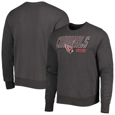 47 ' Charcoal Arizona Cardinals Locked In Headline Pullover Sweatshirt