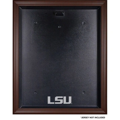 Fanatics Authentic Lsu Tigers Brown Framed Logo Jersey Display Case