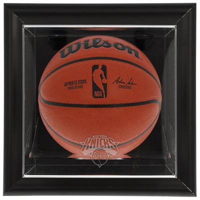 Fanatics Authentic New York Knicks Black Framed Wall-mountable Team Logo Basketball Display Case